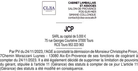 Contenu publication