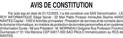 Contenu publication