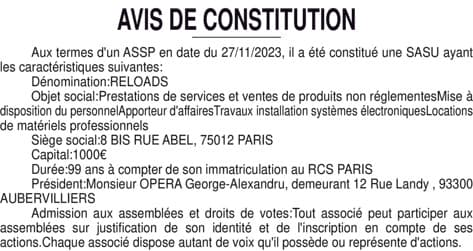 Contenu publication