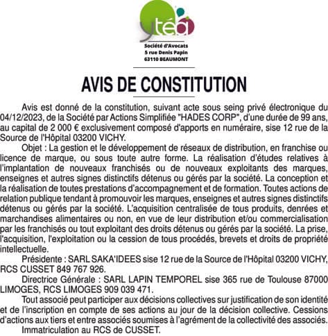 Contenu publication