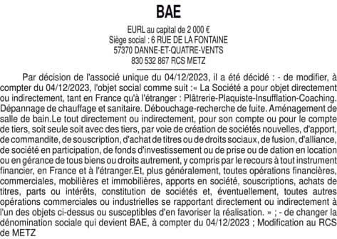 Contenu publication
