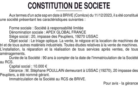 Contenu publication