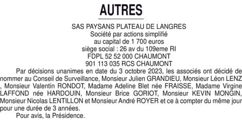 Contenu publication