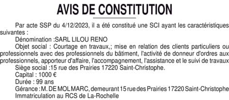 Contenu publication