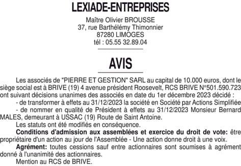 Contenu publication