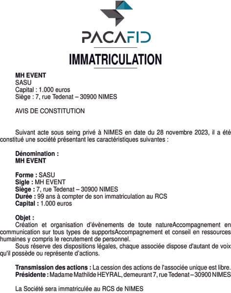Contenu publication