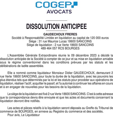 Contenu publication