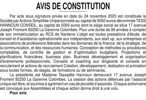 Contenu publication
