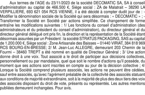 Contenu publication