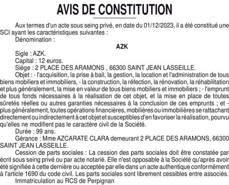 Contenu publication