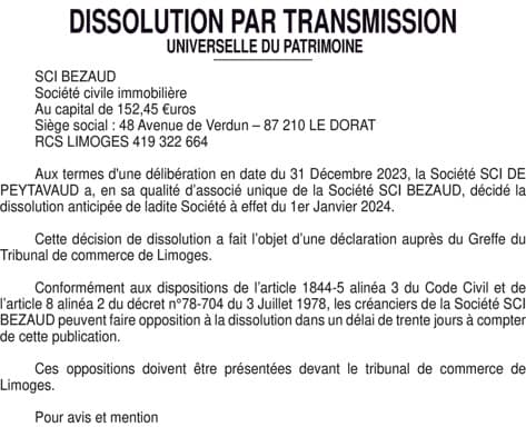 Contenu publication