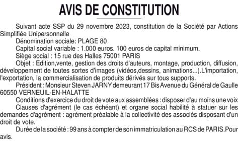 Contenu publication