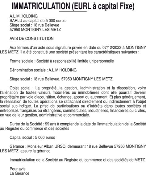 Contenu publication