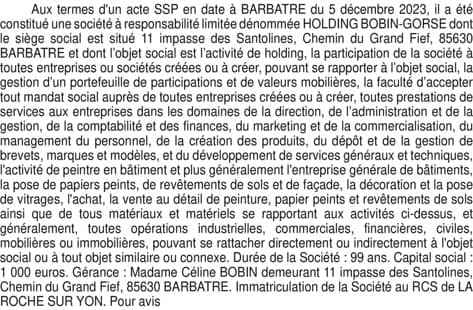 Contenu publication