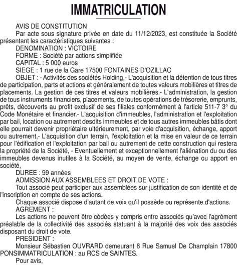 Contenu publication