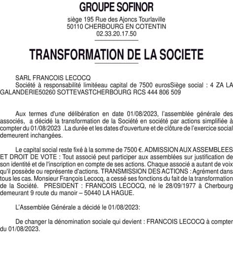 Contenu publication