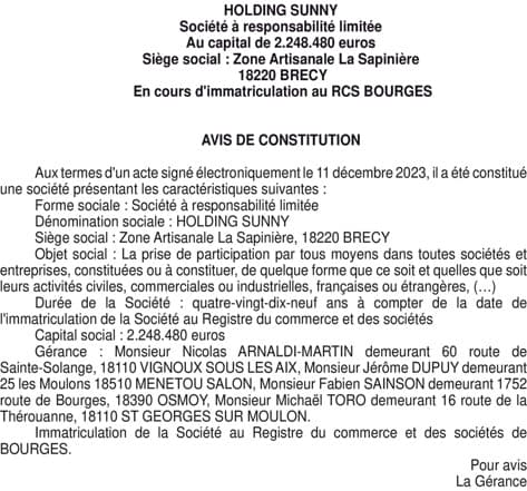 Contenu publication