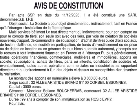 Contenu publication
