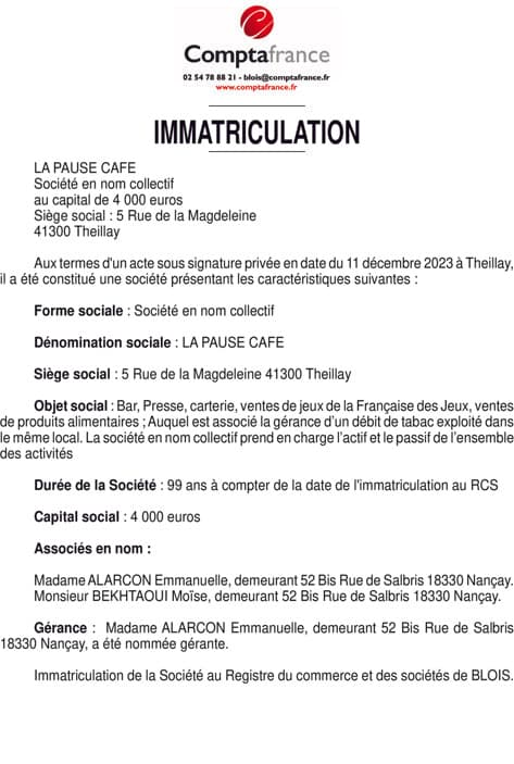 Contenu publication