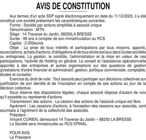 Contenu publication