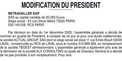 Contenu publication