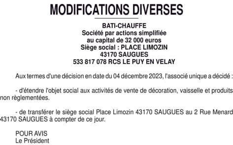 Contenu publication