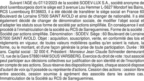 Contenu publication