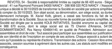 Contenu publication