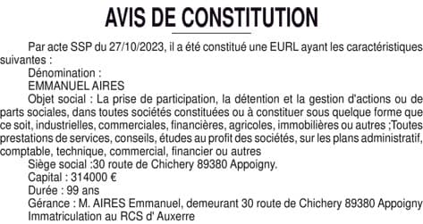 Contenu publication