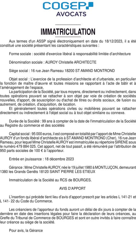 Contenu publication