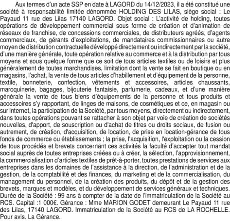 Contenu publication