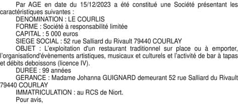 Contenu publication