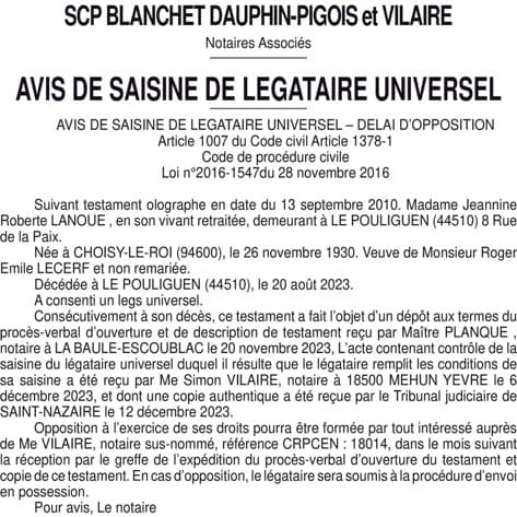 Contenu publication