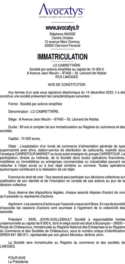 Contenu publication