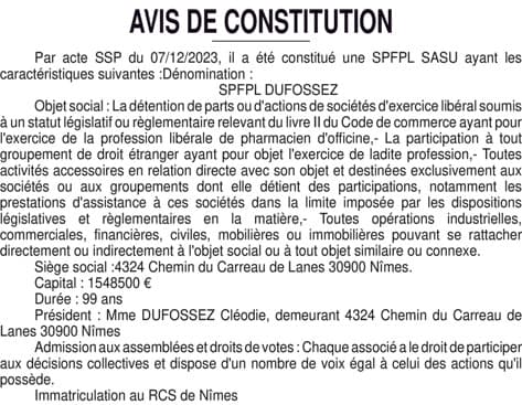 Contenu publication