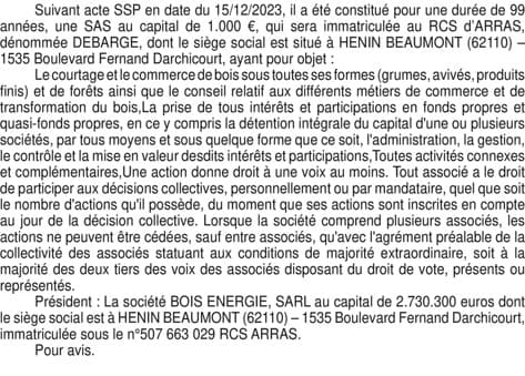 Contenu publication
