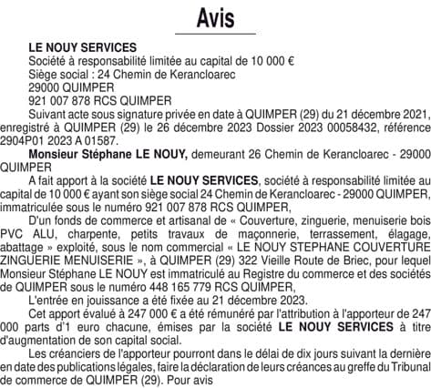 Contenu publication
