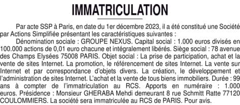 Contenu publication