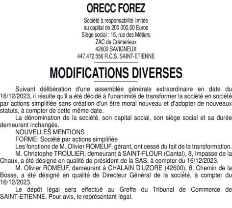 Contenu publication