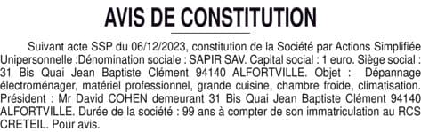 Contenu publication