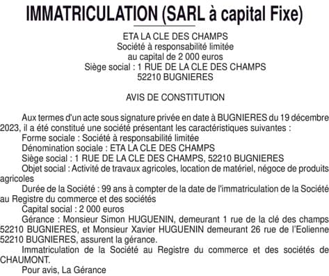 Contenu publication