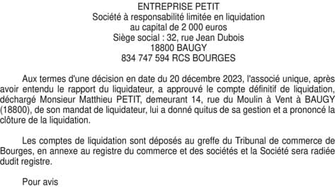 Contenu publication