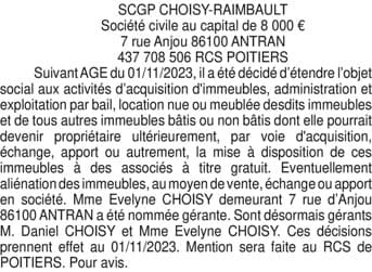 Contenu publication