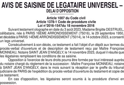 Contenu publication