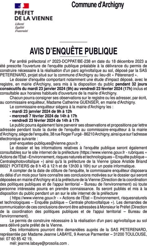 Contenu publication