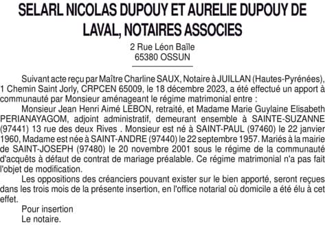 Contenu publication