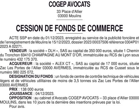 Contenu publication
