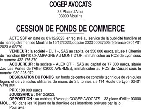 Contenu publication