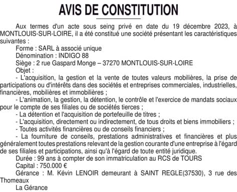 Contenu publication