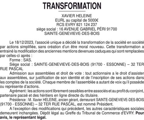 Contenu publication